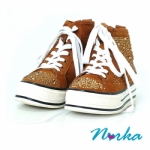 Norka 休閒鞋 潮流運動鞋  時尚運動風 優質運動鞋 / 棕色