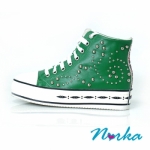 Norka 休閒鞋 潮流運動鞋 時尚運動風 優質運動鞋 / 綠色